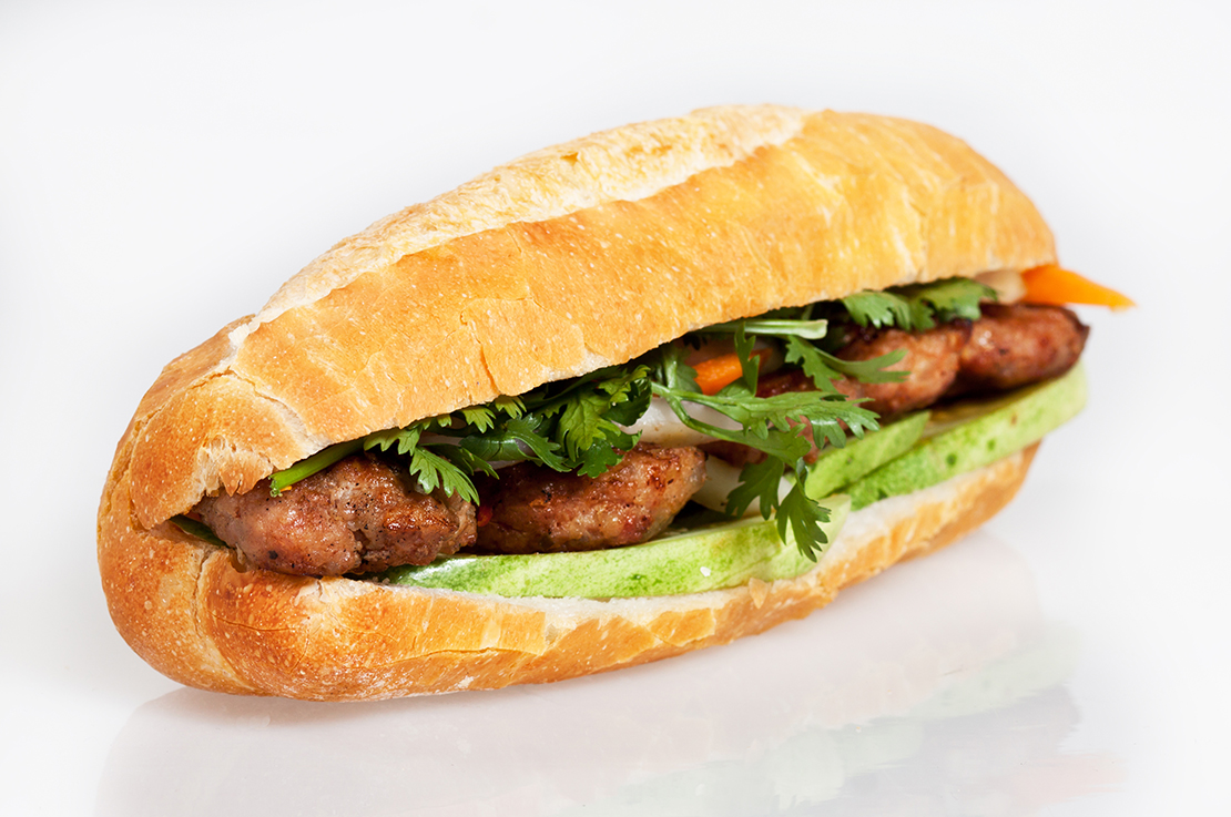 52. Nem Nướng / Grilled Pork Sausage